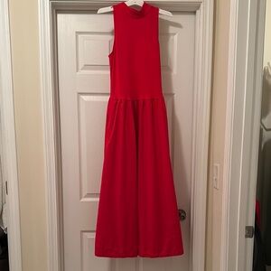 Red Sleeveless dress